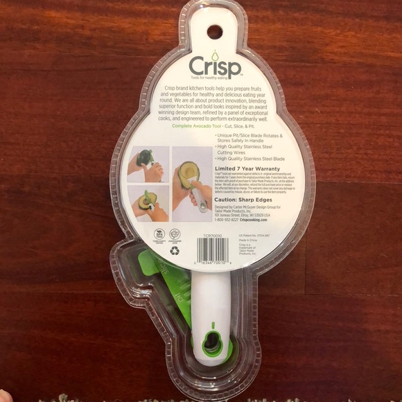 NWT Crisp 3-in-1 Avocado tool - kitchen utensils - Picture 3 of 8